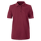 NEWPORT LADIES MESH POLO CRIMSON FRONT